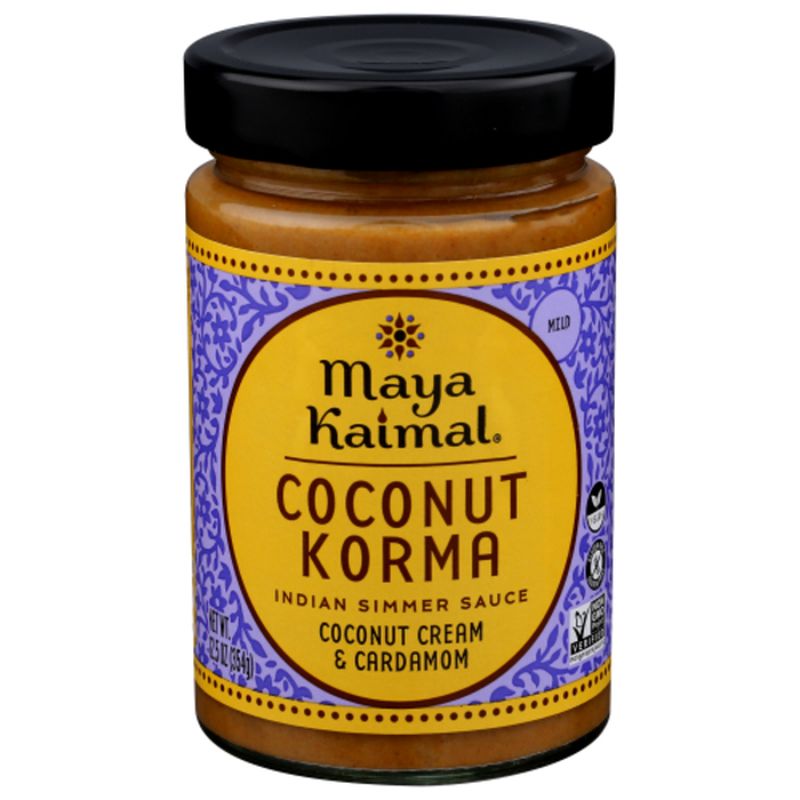 Maya Kaimal Coconut Korma Simmer Sauce 12.5 oz Pack of 2