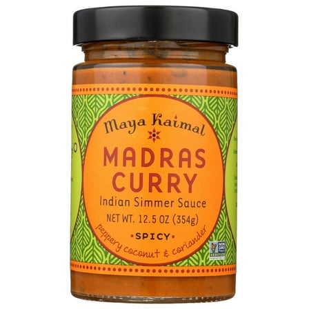 Maya Kaimal Madras Curry Simmer Sauce, 12.5 oz