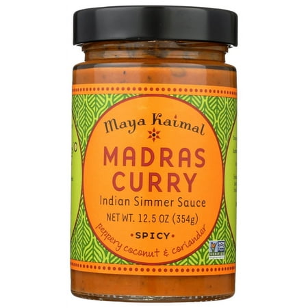 Maya Kaimal Madras Curry Simmer Sauce, 12.5 oz
