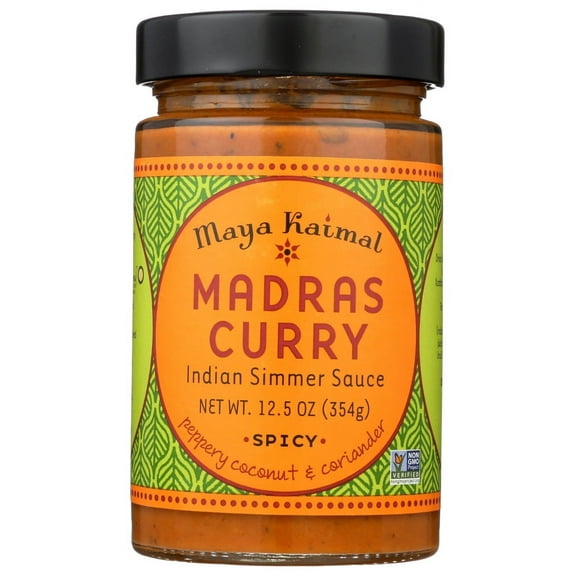 Maya Kaimal Madras Curry Simmer Sauce, 12.5 oz