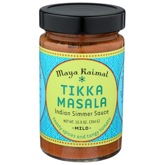 Maya Kaimal Tikka Masala Simmer Sauce, Mild, 12.5 oz (Case of 6)