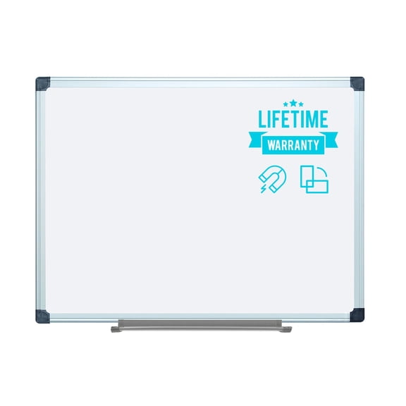 Maya Magnetic Porcelain Dry-Erase Board