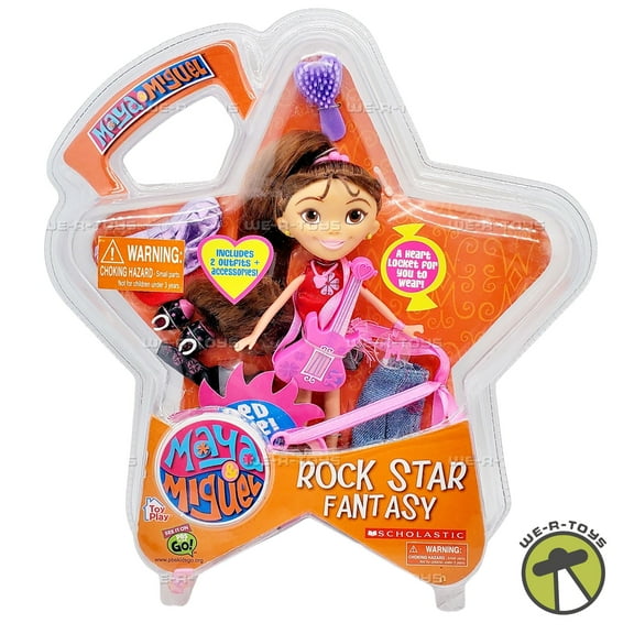 Maya and Miguel Rock Star Fantasy Doll Playset 2005 Scholastic MMT9707