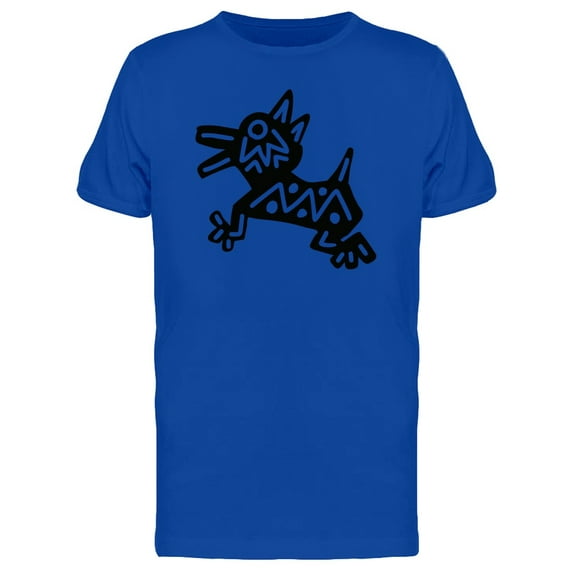 Maya Monster In B&W T-Shirt Men -Image by Shutterstock, Male 3X-Large