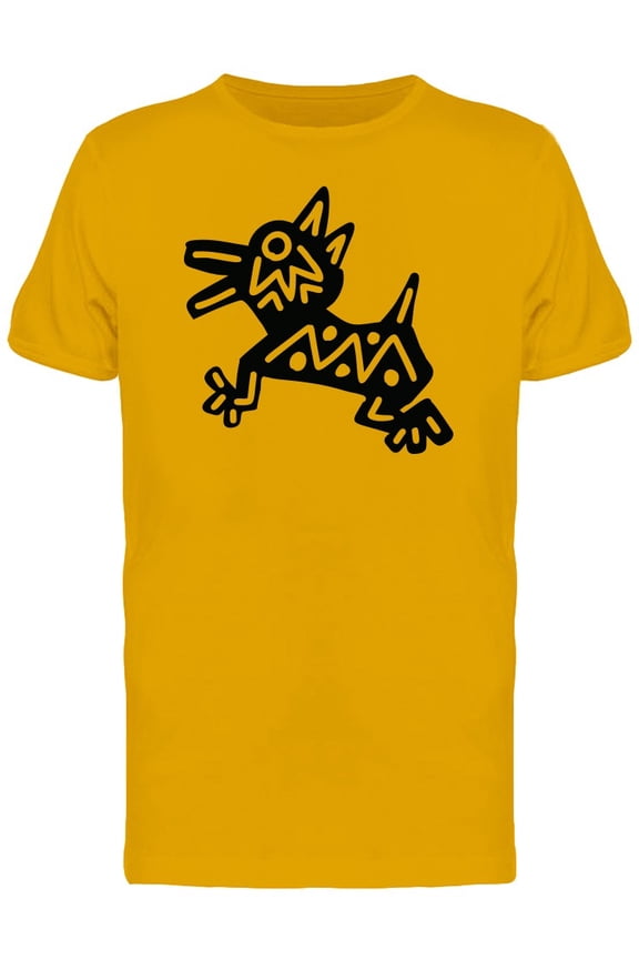 Maya Monster In B&W T-Shirt Men -Image by Shutterstock, Male Small