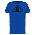 thumbnail image 1 of Maya Pyramid Doodle T-Shirt Men -Image by Shutterstock, Male 4X-Large, 1 of 2