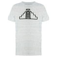 thumbnail image 1 of Maya Pyramid Doodle T-Shirt Men -Image by Shutterstock, Male Small, 1 of 2