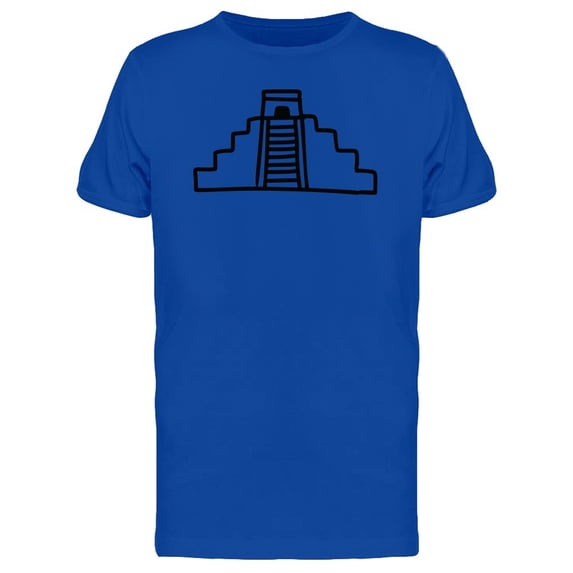 Maya Pyramid Doodle Tee Men's -Image by Shutterstock