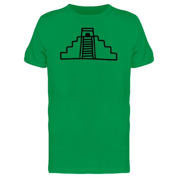 Maya Pyramid Doodle Tee Men's -Image by Shutterstock
