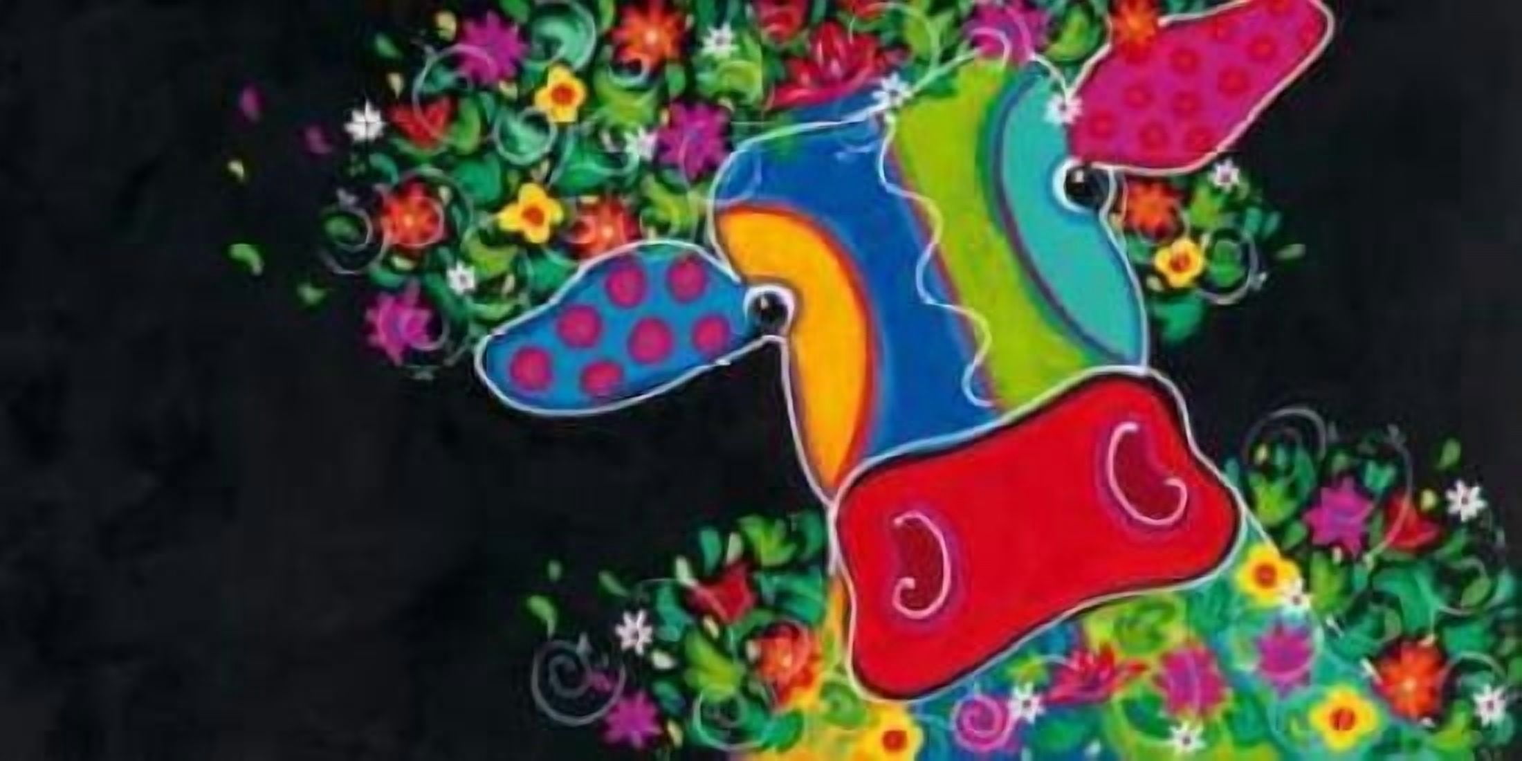 Maya in Totall Bliss III Canvas Art - Yvonne Hope (24 x 48)