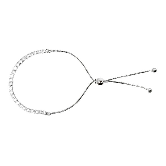 Maya's Grace Adjustable Diamond Bracelet - Gold, Silver & Rose Gold Elegance