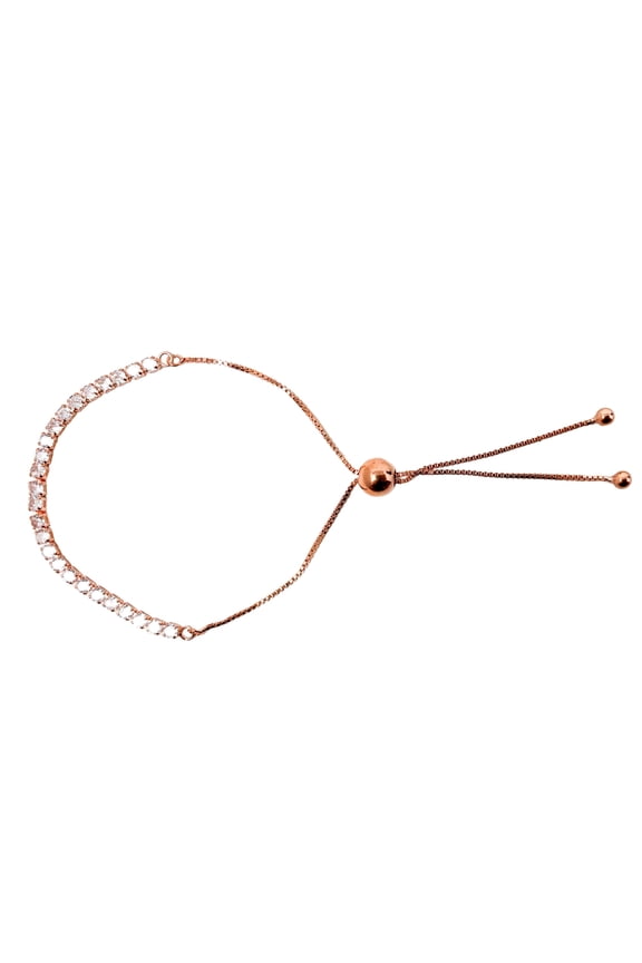 Adjustable Diamond Bracelet - Gold, Silver & Rose Gold Elegance