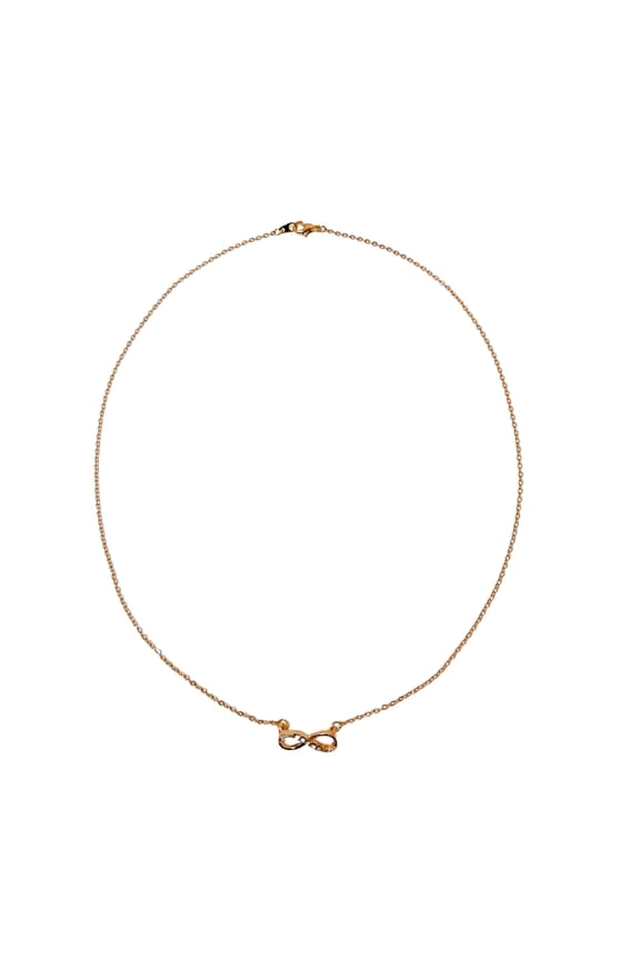 Infinity Necklace - Elegant Gold & Silver Design
