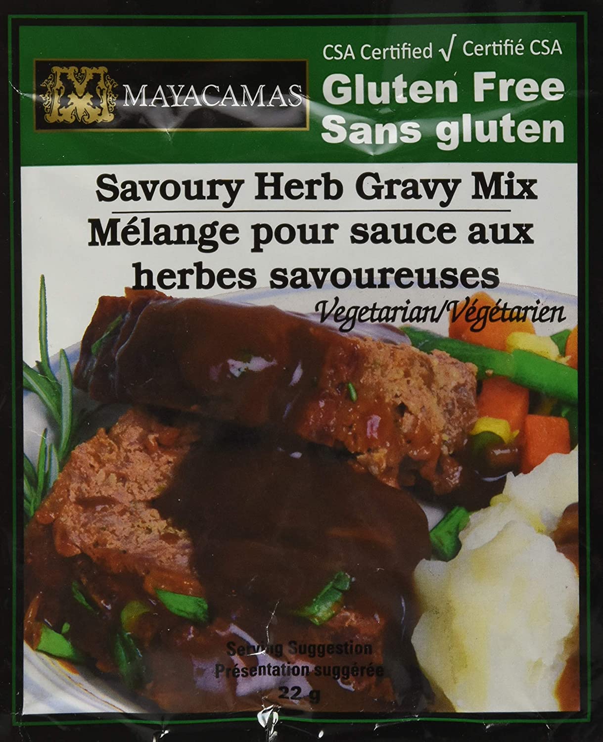 Mayacamas Savory Herb Gravy Mix, 0.80Ounce Packets (Pack of 12