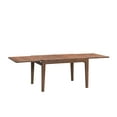 thumbnail image 1 of Mayah Walnut Finish Dining Table w/ Extension Leaf, 1 of 6