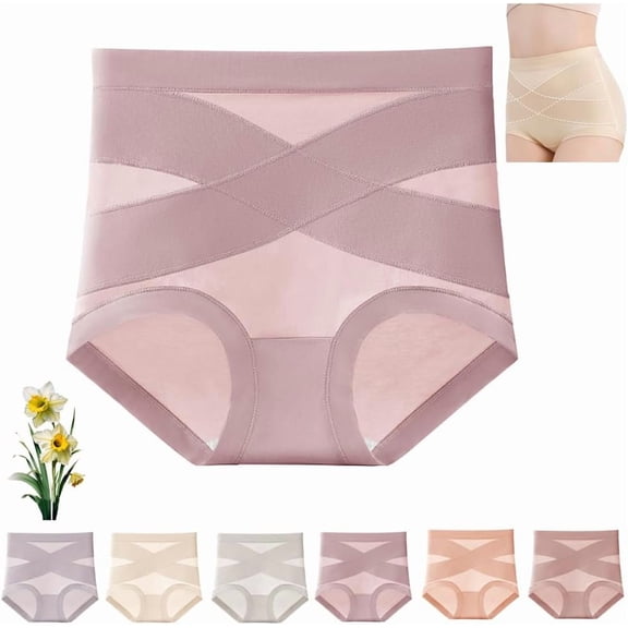 Mayaloom Leakproof Panties with Tummy Control - Doveloom High Waisted Shaping Underwear, Ultimate Comfort Leakproof Panties for Women
