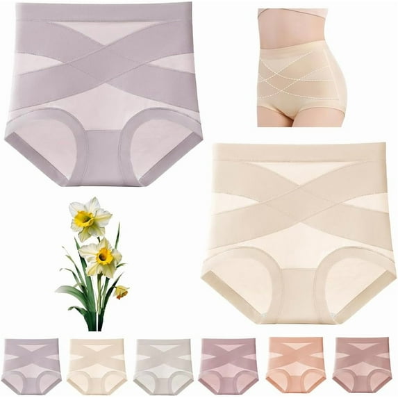 Mayaloom Leakproof Panties with Tummy Control - Doveloom High Waisted Shaping Underwear, Ultimate Comfort Leakproof Panties for Women