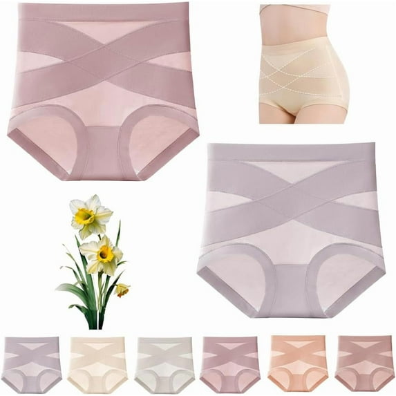 Mayaloom Leakproof Panties with Tummy Control - Doveloom High Waisted Shaping Underwear, Ultimate Comfort Leakproof Panties for Women