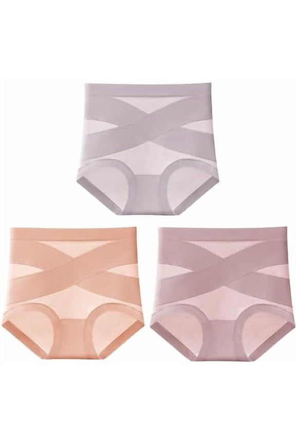 Mayaloom Leakproof Panties with Tummy Control - High Waisted Compression Panties for Women, Leakproof Underwear Washable & Shaping Comfort