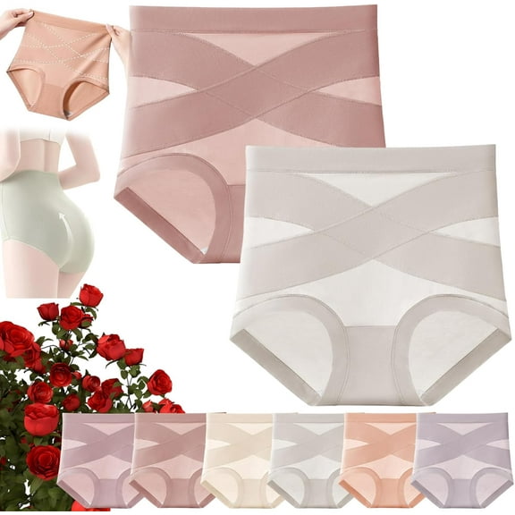 Mayaloom Leakproof Panties with Tummy Control, Premium Comfort Leakproof Shaping Undies