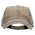 thumbnail image 1 of Mayan Dream Catcher Embroidered Low Profile Special Cotton Mesh Cap - Khaki OSFM, 1 of 5