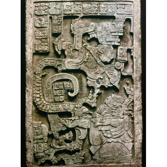 Mayan Glyph, Religion World Culture Unframed Photographic Print Wall Art Sold by Art.Com