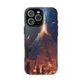 thumbnail image 1 of Mayan Ritual Pyramid Ancient Stars Scenic Abstract Artistic Phone Case with iPhone 11 to 17 Pro Max, 1 of 2
