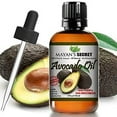 thumbnail image 1 of Mayan's Secret Organic Avocado Oil For Hair Skin Face & Nails - Natural Dry Skin Moisturizer, Collagen Boosting - Dry Scalp Treatment Anti Dandruff Hair Growth Oil- 4oz, 1 of 3