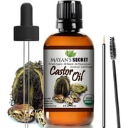 Mayans Secret Castor Oil 4 oz for Hair, Scalp & Body Care