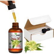 Mayans Secret Organic Neem Oil 4 fl oz for Skin and Hair Care, Cold Pressed Non-GMO Oil