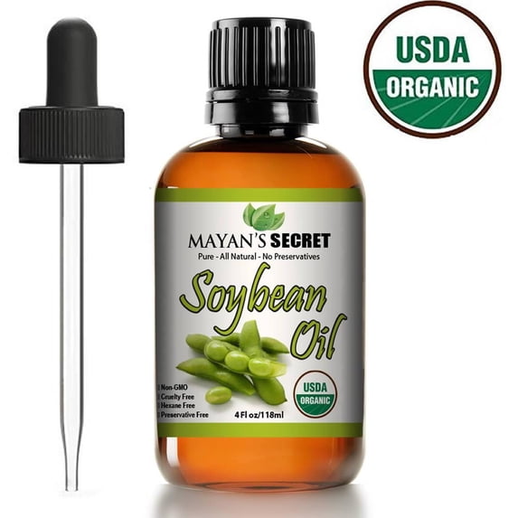 Mayan's Secret Soybean oil 4 fl oz for Hair, Scalp & Body Care