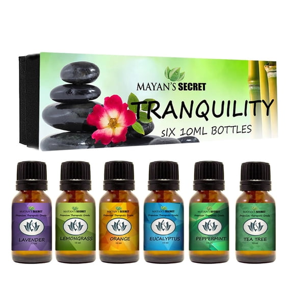 Mayan's Secret Tranquility Essential Oil Gift Set 6 x 10 mL