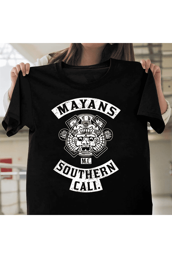 Mayans MC Motorcycle Club Sons Of Anarchy Spin Off TV Show Biker Gang Logo Unisex T-Shirt, Size Up to 5XL