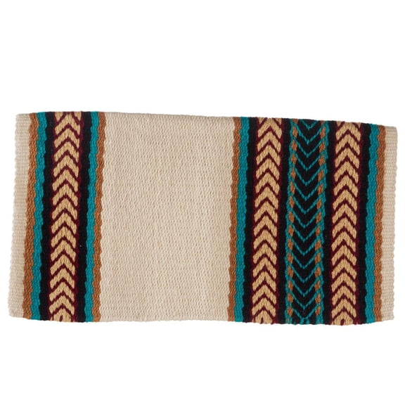 Mayatex Iron Horse 36x34 Ivory/Carm/Teal/Coff/Ti