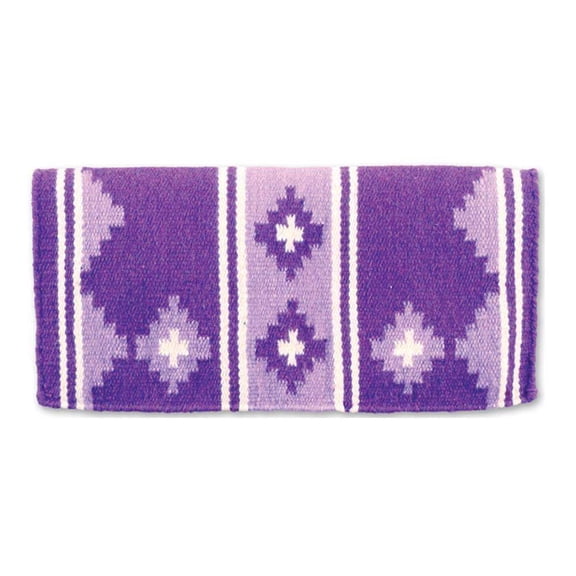 Mayatex Pony Wool Saddle Blanket Purple 24x24