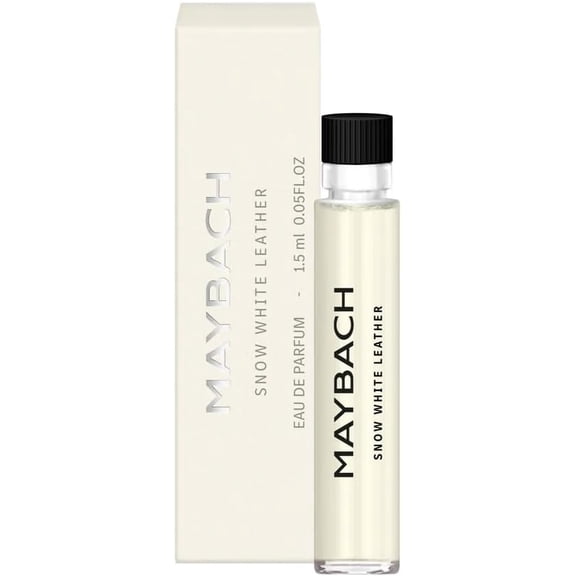 Maybach Unisex Snow White Leather EDP Spray 0.33 oz Fragrances 3595471035493