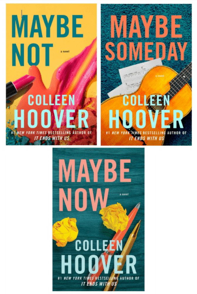 Maybe Someday 3 Book Series Collection Set Colleen Hoover Paperback 2022