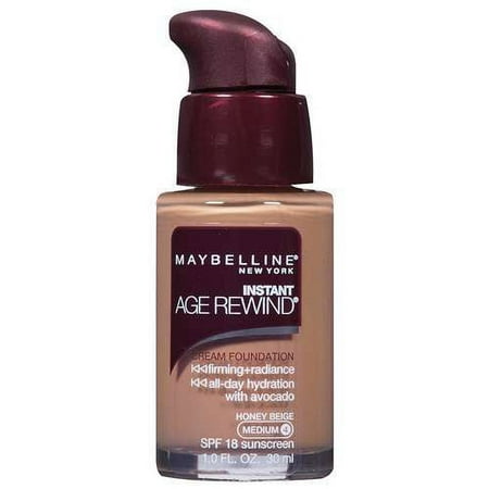 Maybelline Age Rewind Cream Foundation Honey Beige Medium 4 Foundation 1 Fl Oz