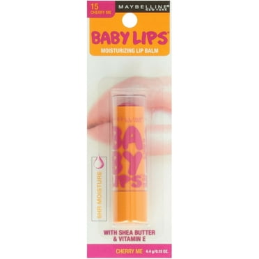 Maybelline Baby Lips Moisturizing Lip Balm , Cherry Me 0.15 oz