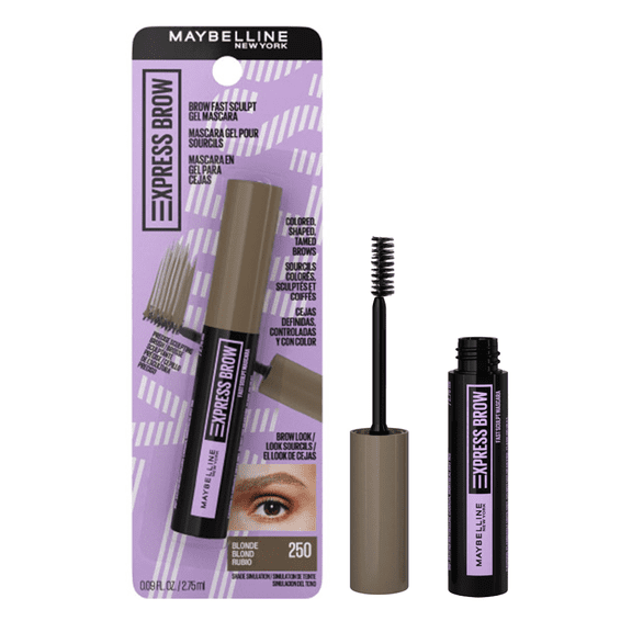 Maybelline Brow Fast Sculpt Eyebrow Gel Mascara, Blonde