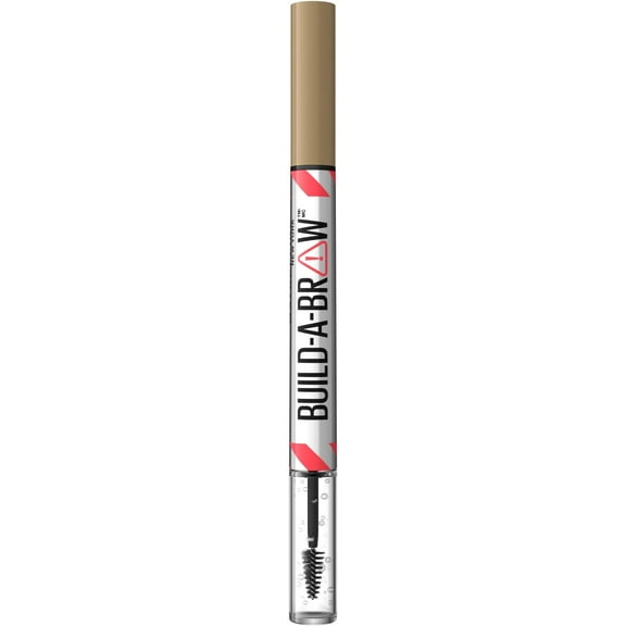 Maybelline Build-a-Brow 2-in-1 Eyebrow Pen with Sealing Gel Blonde 0.048 oz