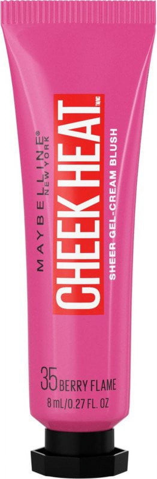 Maybelline Cheek Heat Gel-Cream Blush, Face Makeup, Berry Flame, 0.27 fl oz - image 1 of 12