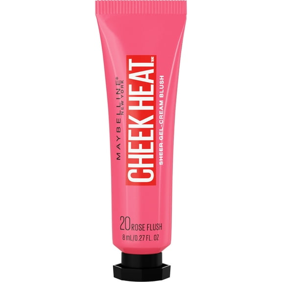 Maybelline Cheek Heat Gel-Cream Blush, Rose Flush, 0.27 fl oz