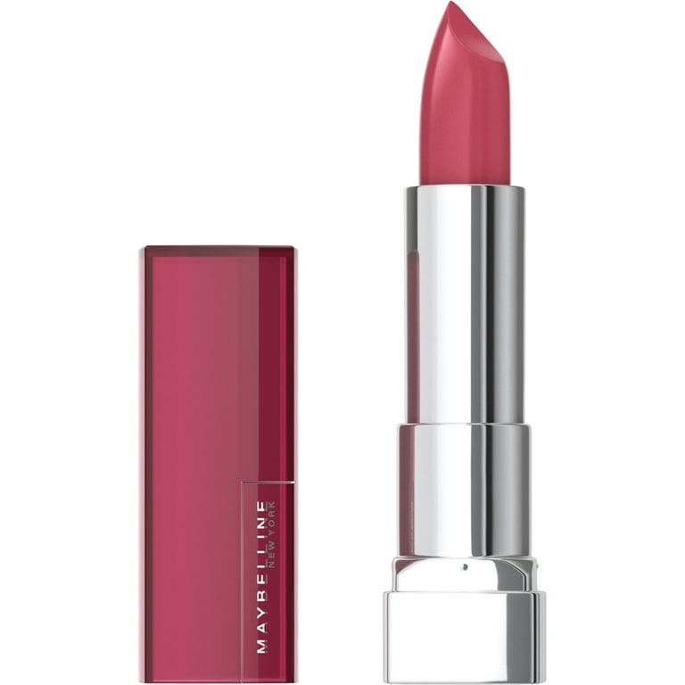 Maybelline Color Pink Pose Finish Lipstick, Cream Sensational