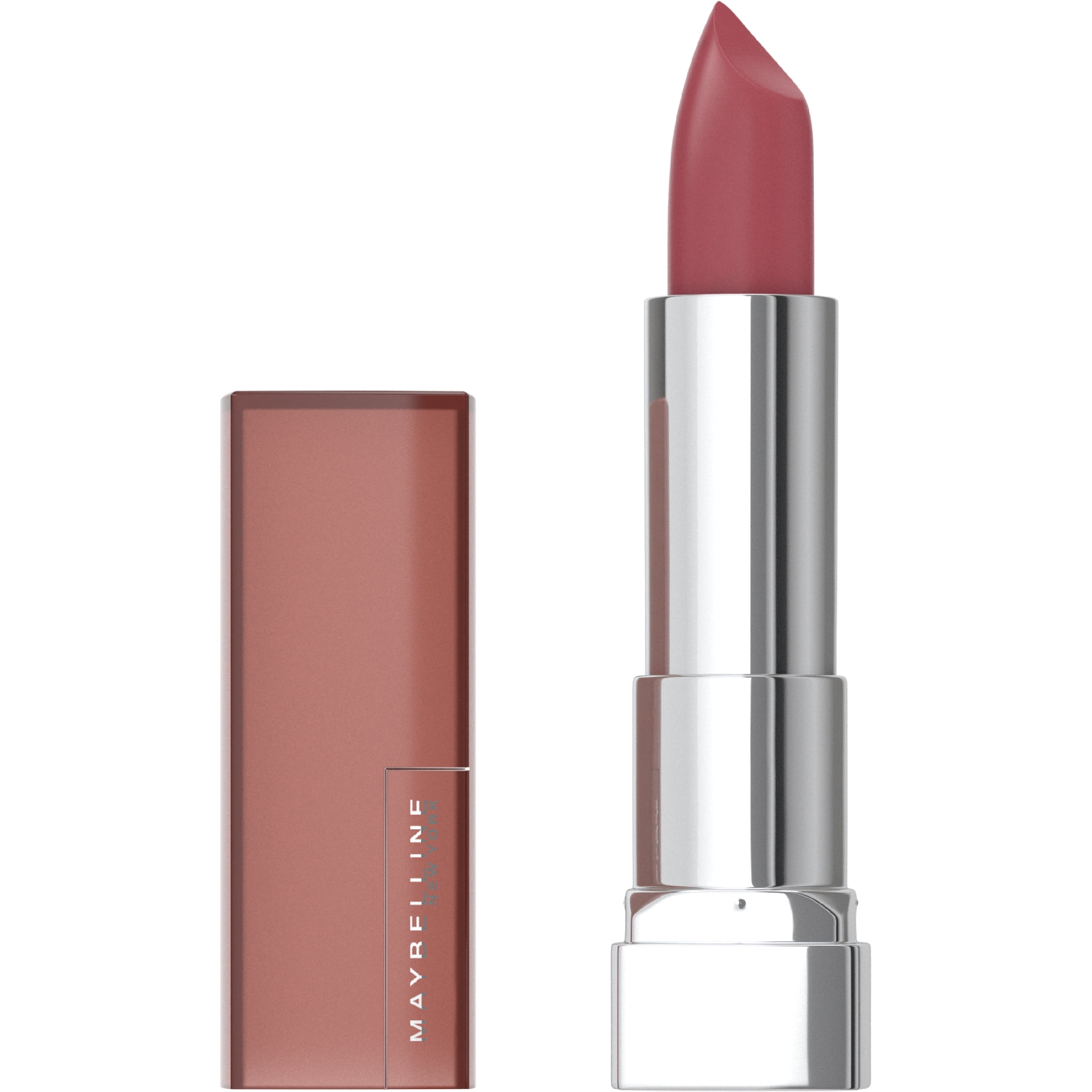 Maybelline Color Sensational The Mattes, Matte Finish Lipstick Makeup, Touch Of Spice, 0.15 oz