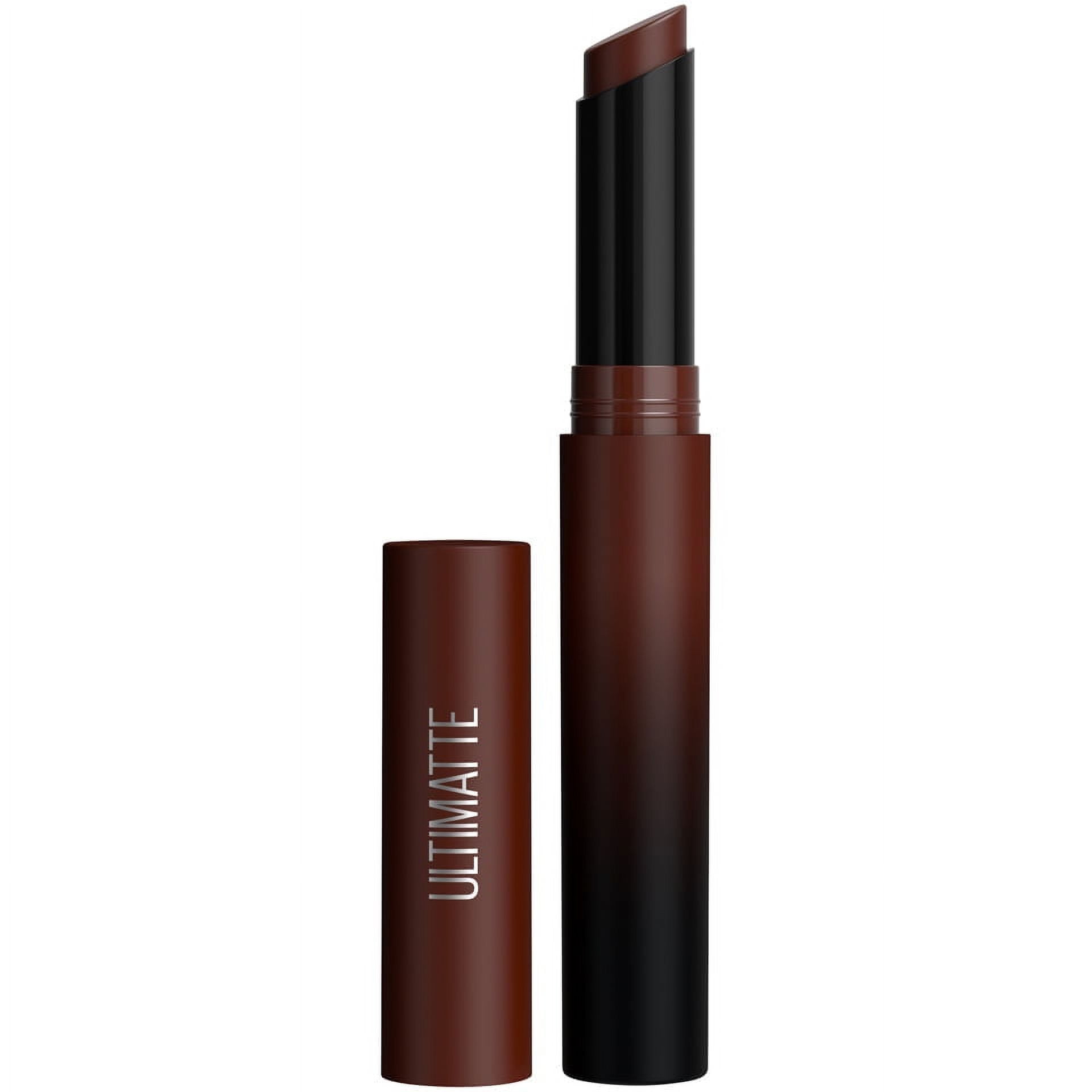 Maybelline Color Sensational Ultimatte Lightweight Neo Neutrals Slim Lipstick More Coffee Walmart