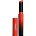 thumbnail image 1 of Maybelline Color Sensational Ultimatte Slim Lipstick Makeup, More Scarlet, 0.06 oz., 1 of 6