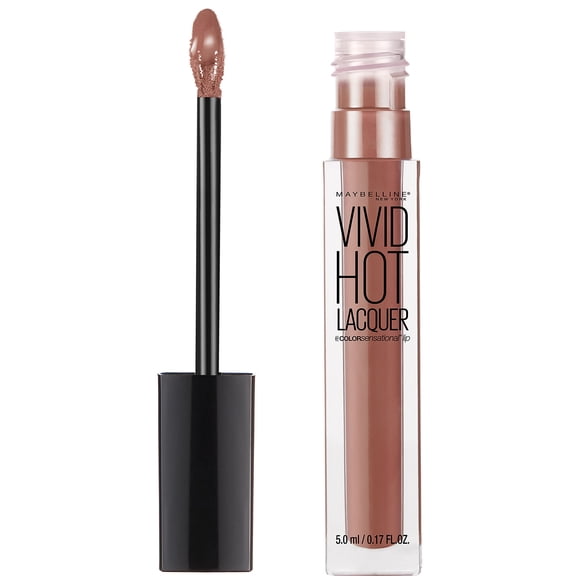 Maybelline Color Sensational Vivid Hot Lacquer Lip Gloss, Charmer
