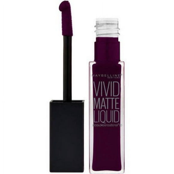 Maybelline Color Sensational Vivid Matte Liquid Lipstick, Possessed Plum