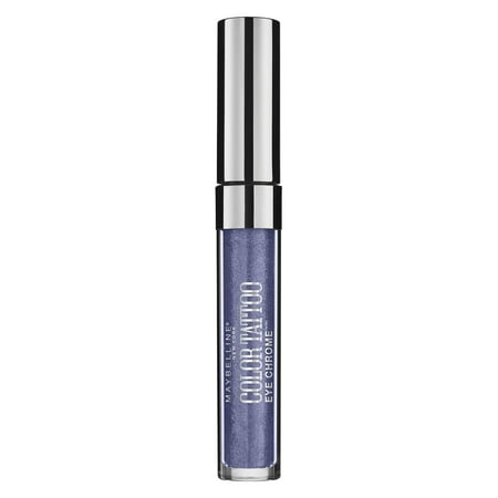 Maybelline Color Tattoo Eye Chrome Eye Shadow, 560 Bold Saphire